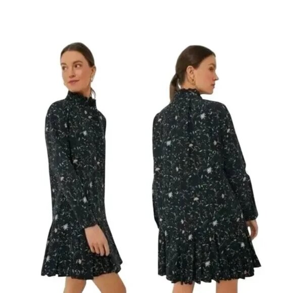 NWT | NEW Tuckernuck Campden Vine Tate Shirtdress Mini Dress Medium - Picture 2 of 8